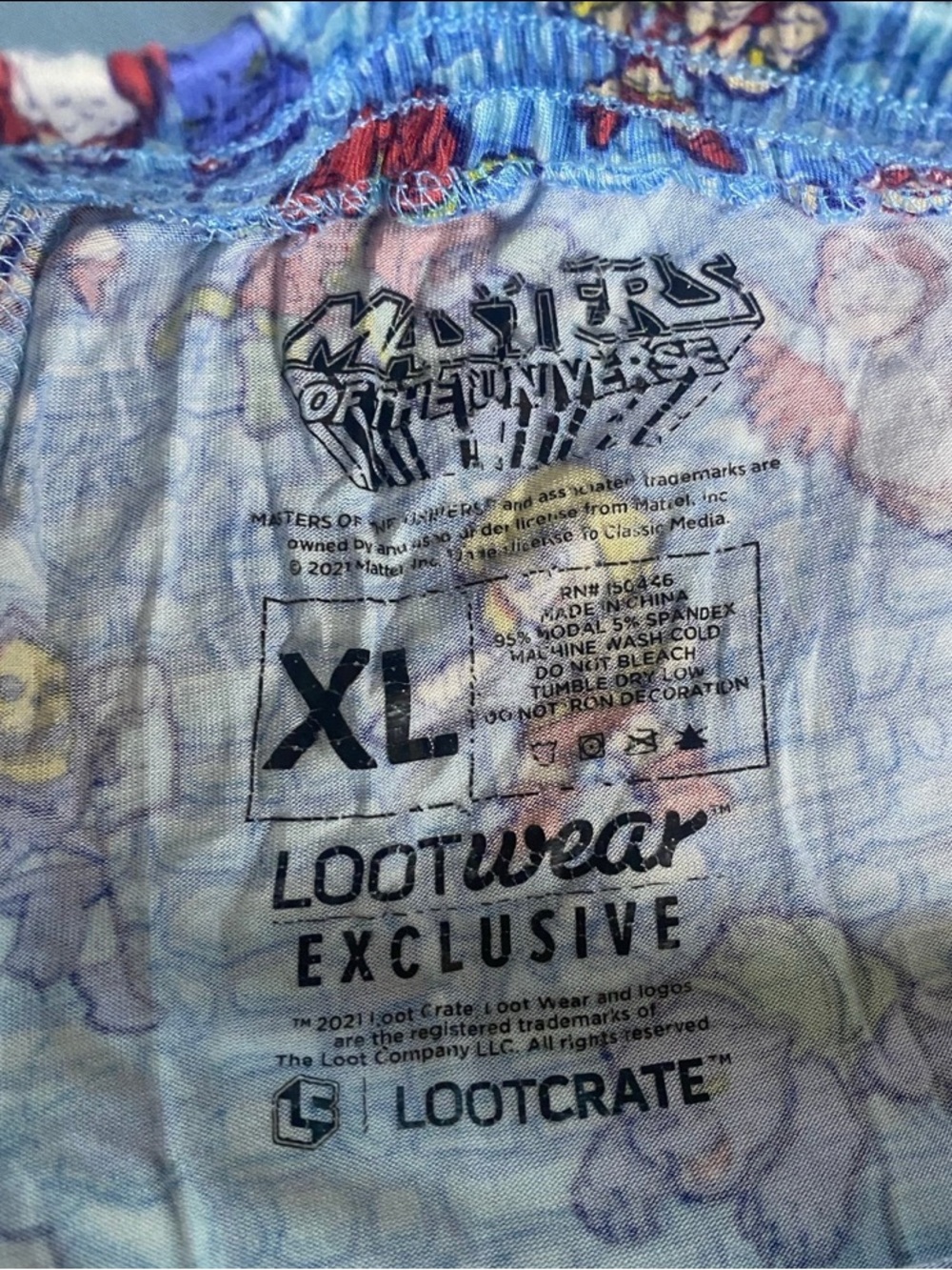 3/$20 He-Man lounge pajama pants - Picture 4 of 4